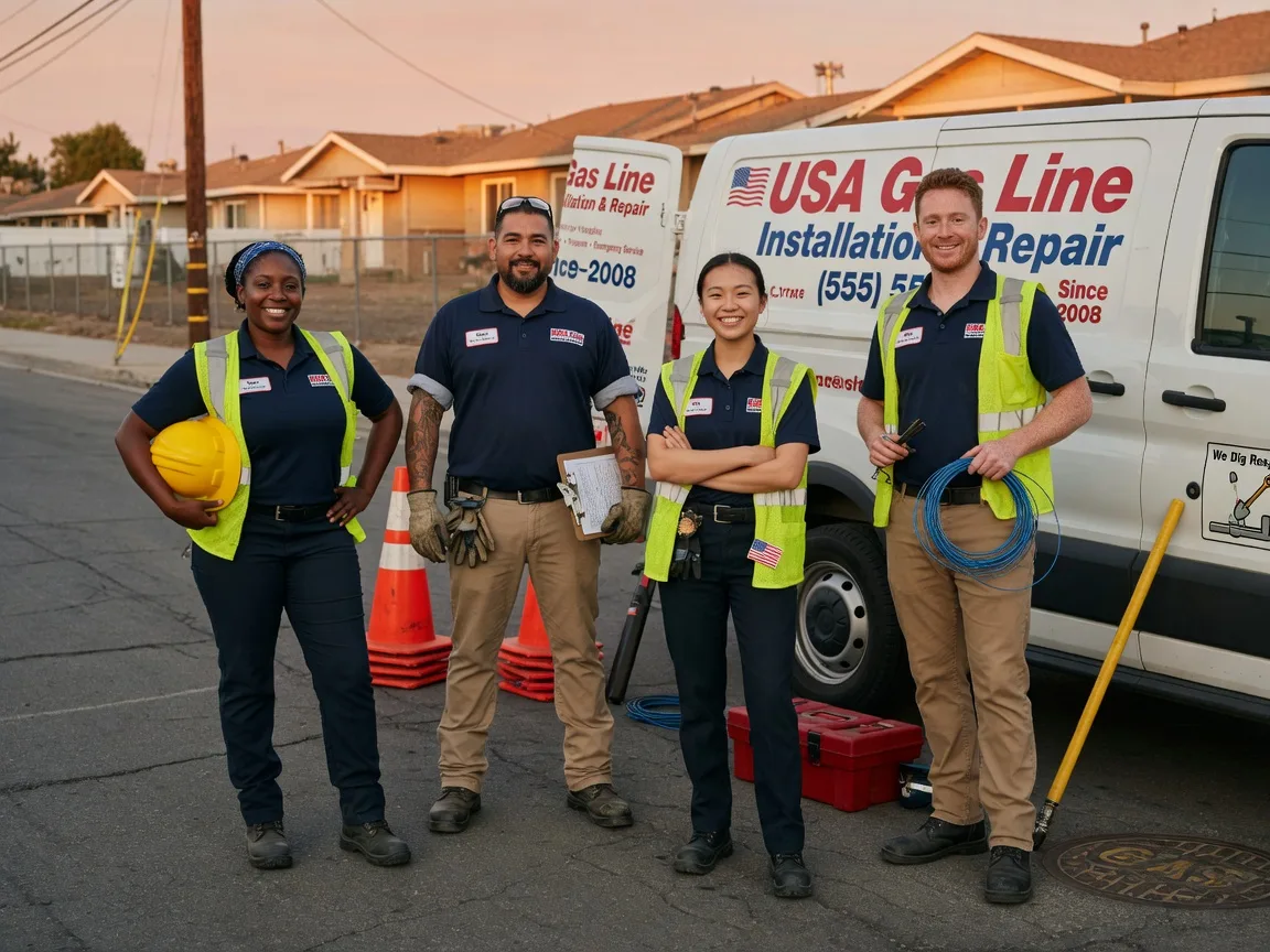Gas Line Installation company in Huron, CA